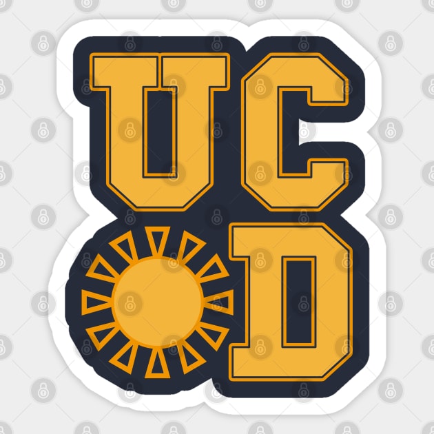 UC Sunnydale Sticker by Nazonian